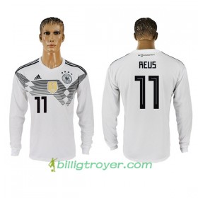 Billige Fotballdrakter Tyskland Reus 11 VM 2018 Hjemmedraktsett Langermet